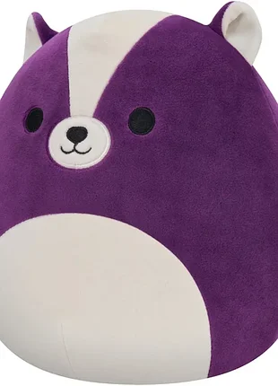 М'яка іграшка squishmallows sloan purple skunk 19 см