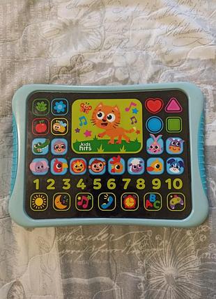 Игрушка планшет kids hits музыкальная