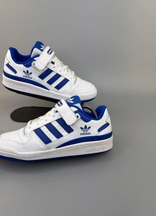 Білі кросівки adidas forum low 3