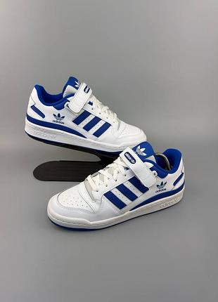Білі кросівки adidas forum low 2