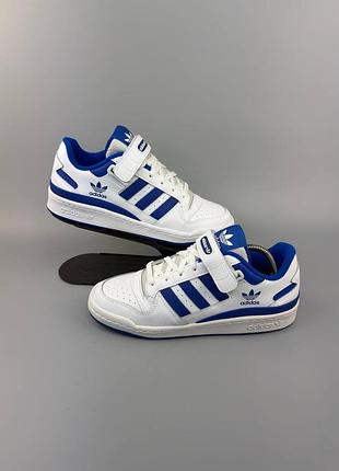 Белые кроссовки adidas forum low