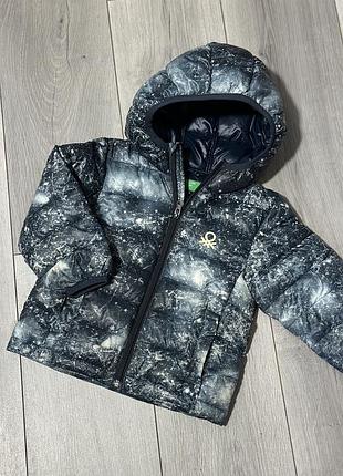Дитяча куртка пуховик united colors of benetton