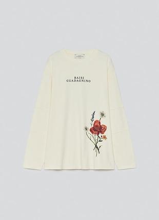 Реглан жіночий з принтом zara new