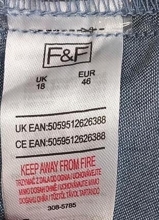 Платье легкое синее f&amp;f 7
