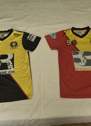 Taurus sports unihockey club udiker lions №99- спортивна командна футболка для флорболу , швейцарія - м , унісекс