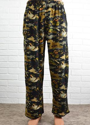 Камуфляжні теплі, штани флісові (домашні) slipwear (l)