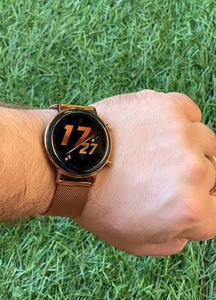 Смарт-годинник huawei watch gt 2 42mm elegant edition gold