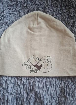 Детская тонкая трикотажная шапка (бини) от бренда sinsay (коллекция disney).