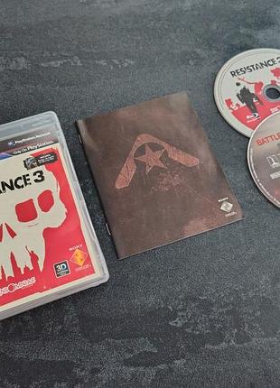 Диск resistance 3 (playstation 3)