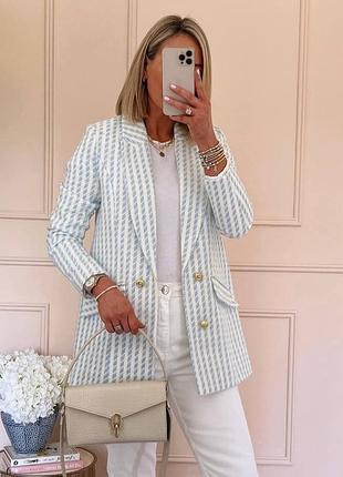 Жіночий піджак river island у смужку