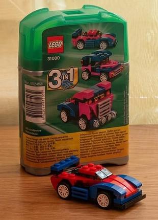 Конструктор lego creator 3в1 31000 міні гоночна машина