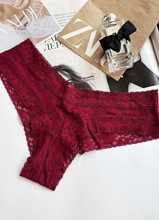 Чарівні трусики з квітковим принтом victoria's secret