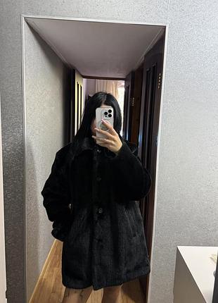 Шуба чорна