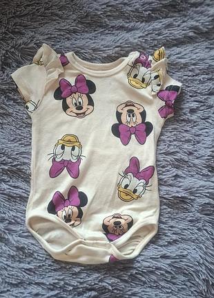 Детский боди с коротким рукавом для девочки от бренда sinsay baby (коллекция disney).