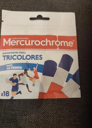 Медичні пластирі mercurochrome tricolores, 18 шт.
