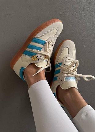 Кросівки унісекс adidas samba sporty & rich blue