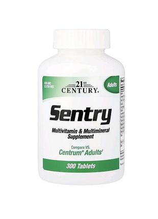 Sentry, мультивітаміна і мульмінеральна добавка, 300 табл