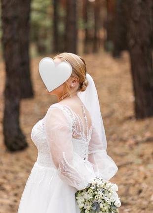 Весільна сукня plus size 4