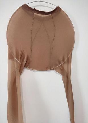 Тонкие эластичные колготки verena 22 den • размер 46-48 (l/xl) • германия 🌸