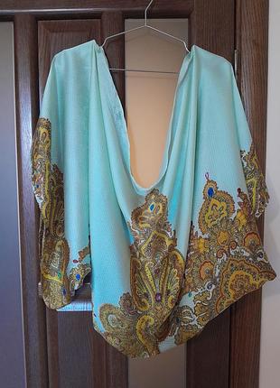 Шарф кімоно ted baker cape scarf шовк