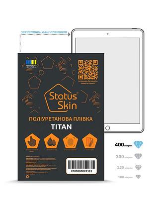 Захисна поліуретанова плівка statusskin для kruger&matz edge екран глянсова titan