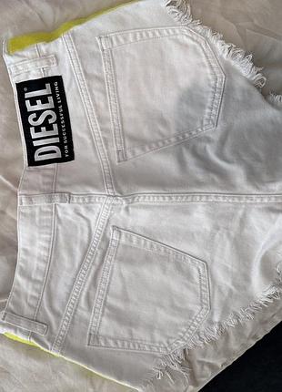 Шорти жіночі diesel білі