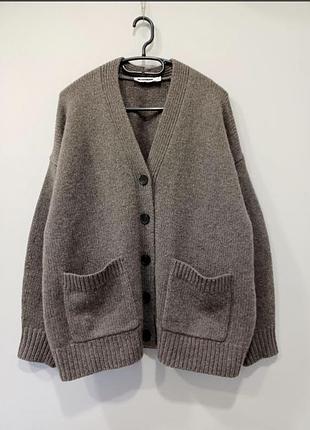 Кашеміровий кардиган бомбер jil sander кашемір