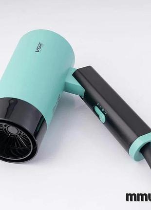 Фен зі складною ручкою для волосся vgr v-426 2000вт green