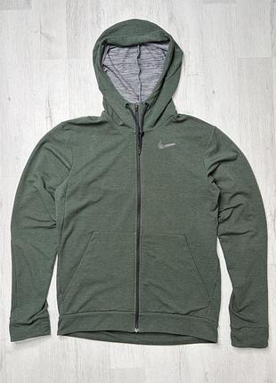 Чоловіча спортивна кофта nike dri-fit training розмір s-m