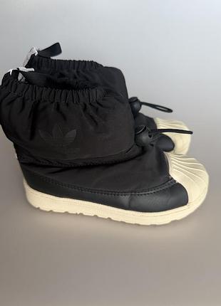Чоботи для хлопчика adidas дуті чорні