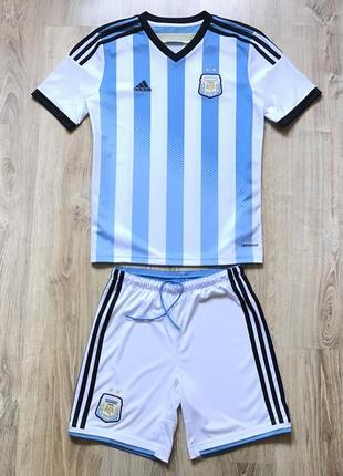 Подростковая футбольная джерси adidas argentina afa national team6 фото