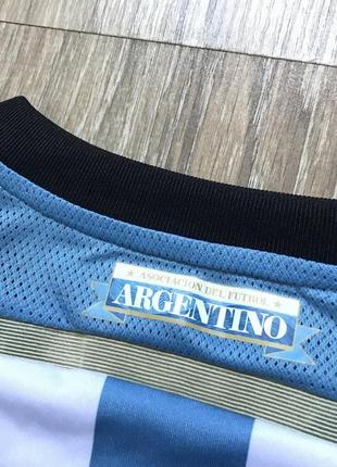 Подростковая футбольная джерси adidas argentina afa national team5 фото
