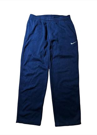 Спортивні штани nike / чоловічі джогери найк оригінал / темно-сині штани