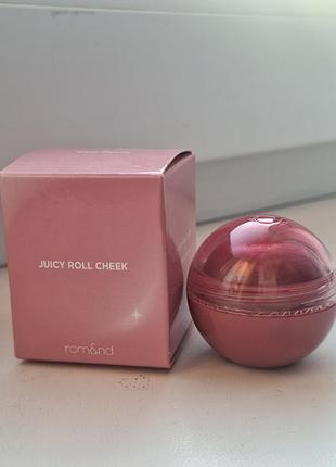 Кремовые румяна rom&amp;nd juicy roll cheek 06