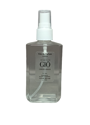 Парфюм мужской (версия giorgio armani acqua di gio pour homme) 110 мл