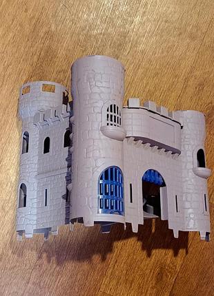 Рыцарский замок, большой средневековый замок, крепость , fisher price