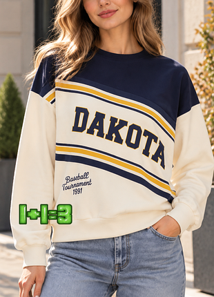 💝1+1=3 утеплений жіночий овесрайз світшот светр на флісі pull&bear, розмір 44 - 46