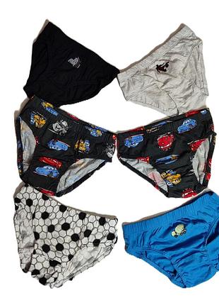 Детские слипы боксеры трусы 5-6 лет primark