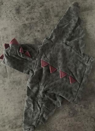 Толстовка худи дино