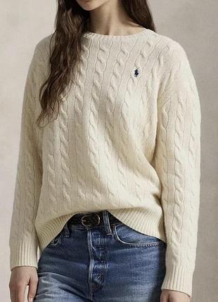 Хлопковый джемпер polo ralph lauren