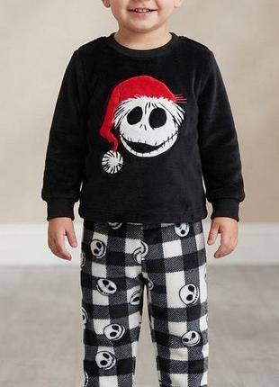 Дитяча новорічна піжама disney (primark) з джеком скеллінгтоном (1.5-2 роки / 92 см)