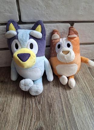 М'які іграшки bluey блуї та бінго різнокольорові