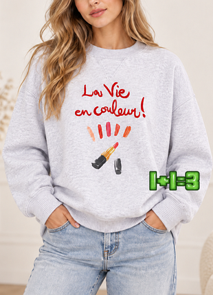 💝1+1=3 стильный серый утепленный женский свитшот свитер на флисе h&amp;m, размер 48 - 50