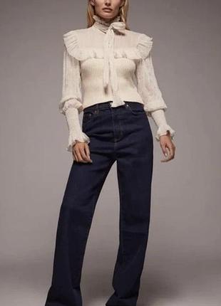 Оригинальная кофта блузка zara