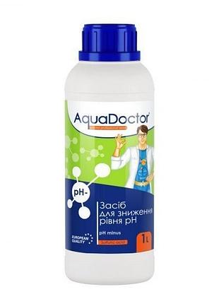 Ph minus aquadoctor жидкий ph минус для бассейна аквадоктор 1 л соляная кислота 14%