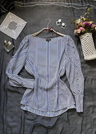 Вишукана блузка із струминистої віскози massimo dutti, розмір s-m