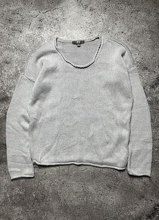 Базовий жіночий вʼязаний светр uniqlo