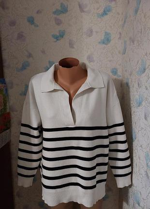 Стильный джемпер 75% cotton
