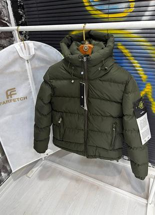Чоловіча куртка stone island в хакі кольорі