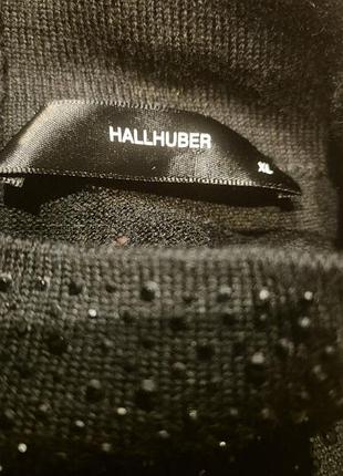 Кофта с стразами hallhuber шерсть 5